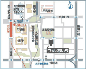 LIXIL名古屋地図
